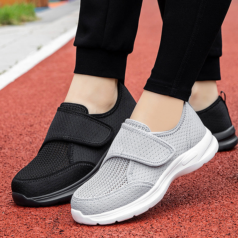 Damen Atmungsaktive Freizeit-Schuhe mit verstellbarem Klettverschluss R&B
