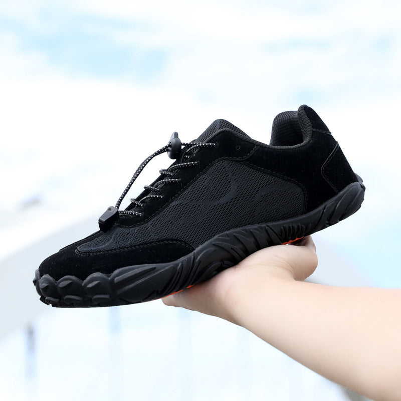 Damen Multifunktionale Wander-Sneaker mit atmungsaktivem Obermaterial und rutschfester Sohle