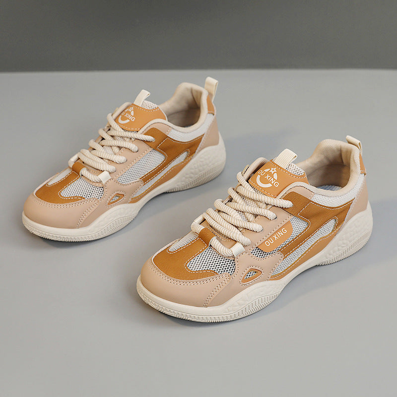 Damen Sportliche Freizeitschuhe mit atmungsaktiven Mesh-Einsätzen und gepolsterter Sohle R&B