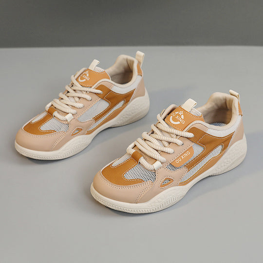 Damen Sportliche Freizeitschuhe mit atmungsaktiven Mesh-Einsätzen und gepolsterter Sohle R&B