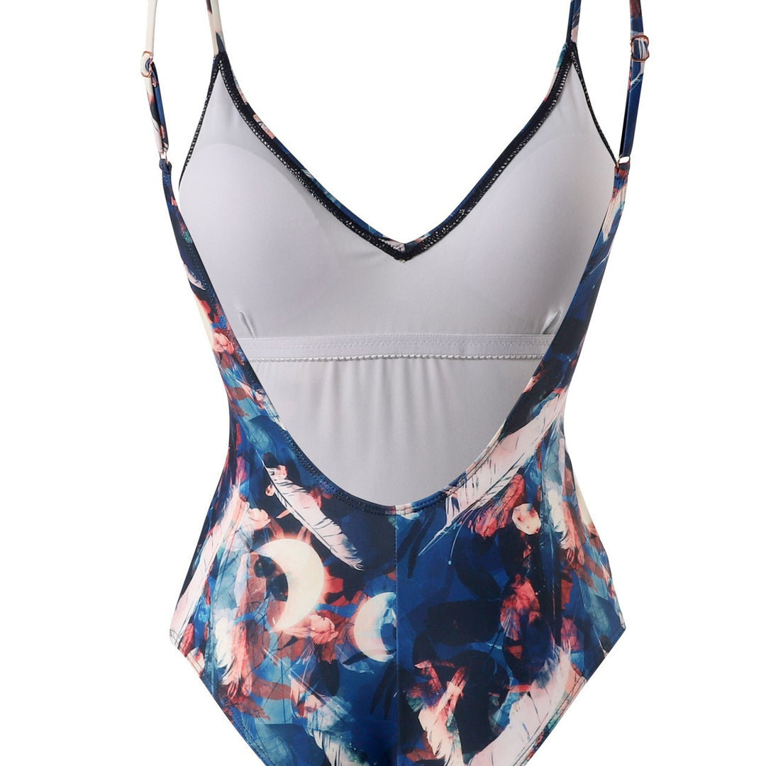 Damen Sportlicher Einteiler-Badeanzug mit hochwertigem Material R&B