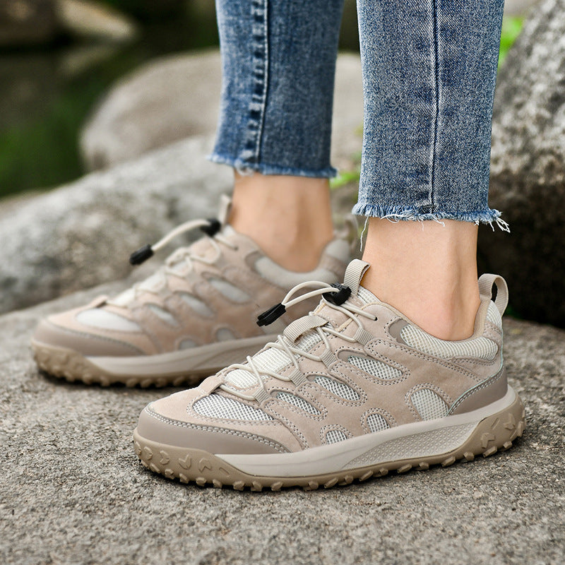 Damen Sportliche Trail-Schuhe mit Schnellschnürsystem und rutschfester Sohle R&B