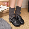 Damen elegante Schnürschuhe mit modischem Schnallenverschluss R&B