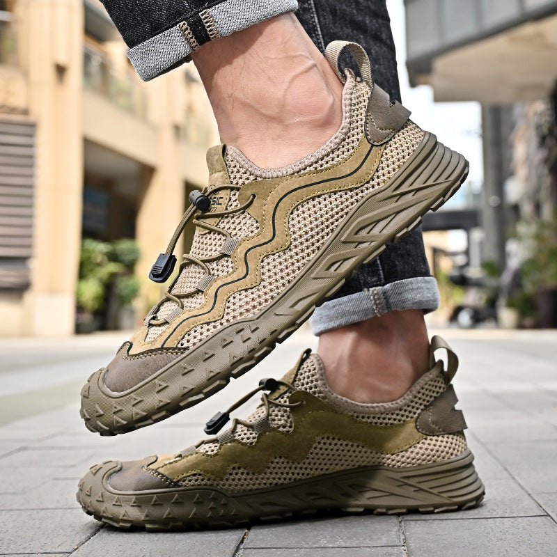 Damen Atmungsaktive Freizeitschuhe mit Schnellschnürsystem R&B
