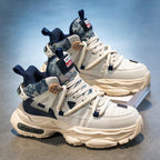 Damen Sportliche Chunky Sneakers mit atmungsaktivem Obermaterial und rutschfester Sohle
