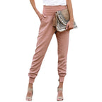 Damen Freizeithose mit hohem Bund und praktischen Tasche R&B