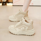 Damen Sportliche High-Top Sneakers mit rutschfester Sohle und dämpfendem Komfort