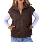 Damen Quilted Weste mit komfortabler Passform R&B