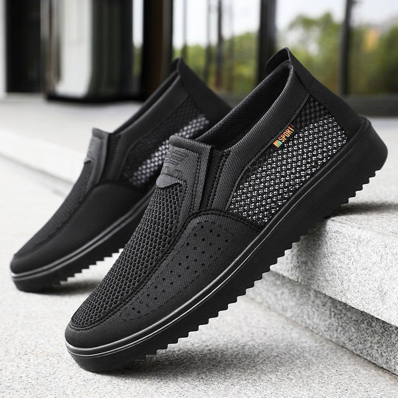 Damen Sportliche Slip-On Sneakers mit atmungsaktivem Obermaterial