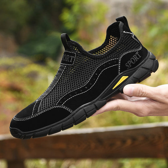 Herren Atmungsaktive Netzsneaker mit rutschfester Sohle R&B