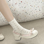 Damen Ballerinas mit zierlichem Riemchen und eleganter Schleifenapplikation R&B
