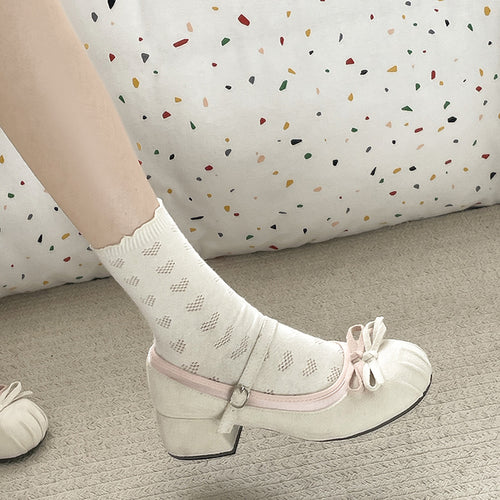 Damen Ballerinas mit zierlichem Riemchen und eleganter Schleifenapplikation R&B