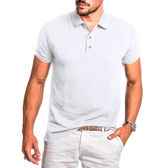 Herren Hochwertiges Kurzarm Poloshirt mit atmungsaktiver Technologie und modernem Schnitt R&B