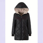 Damen gesteppte Winterjacke R&B