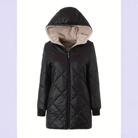 Damen gesteppte Winterjacke R&B