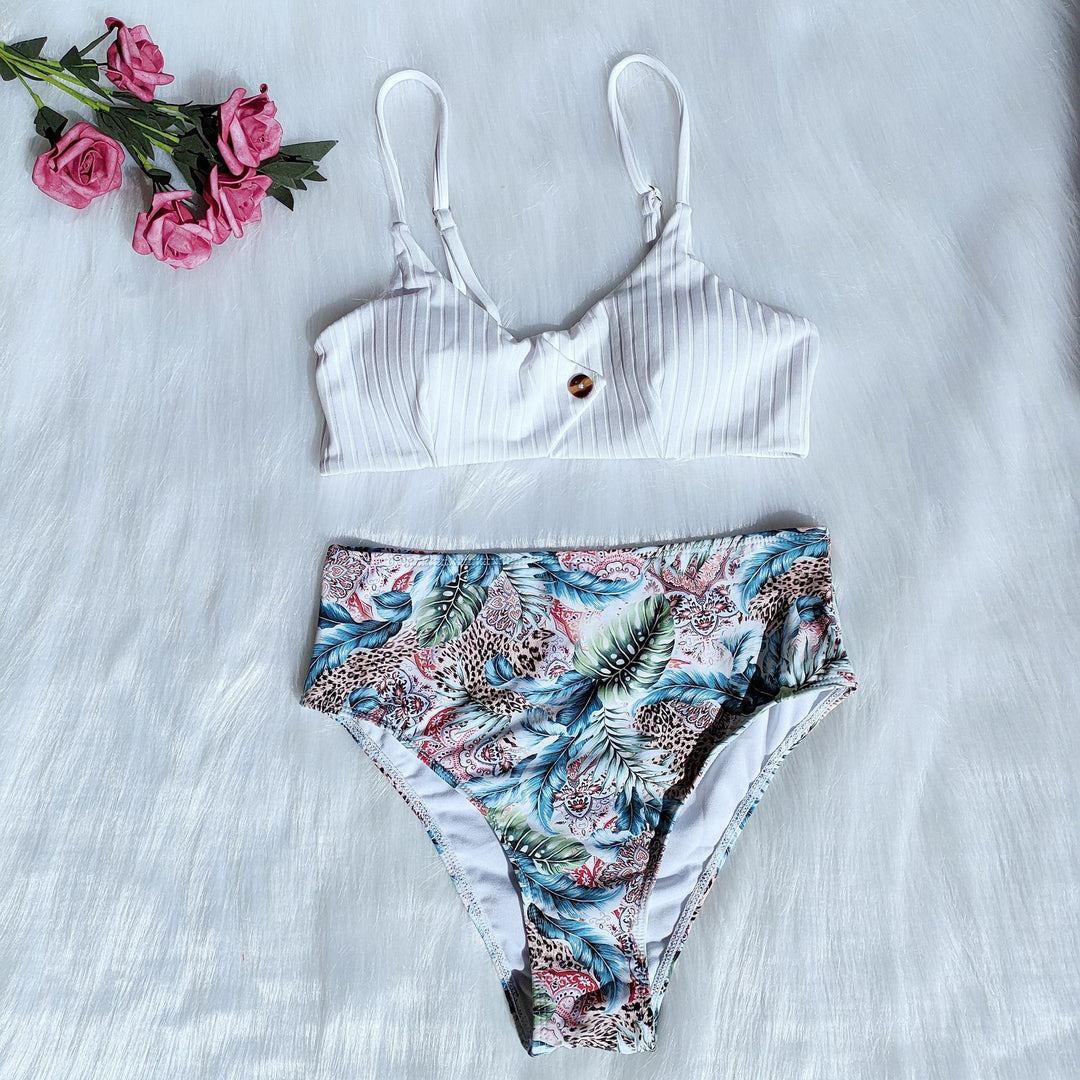 Damen Bikini-Set mit floralem Design und modischem Schnitt R&B