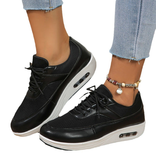 Damen Sportliche Air-Optimierte Sneakers mit atmungsaktivem Netzobermaterial R&B