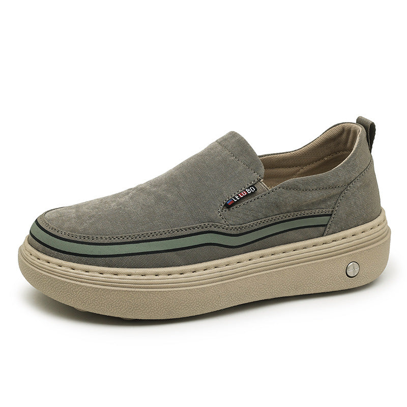 Damen Bequeme Slip-On Schuhe mit elastischen Einsätzen R&B