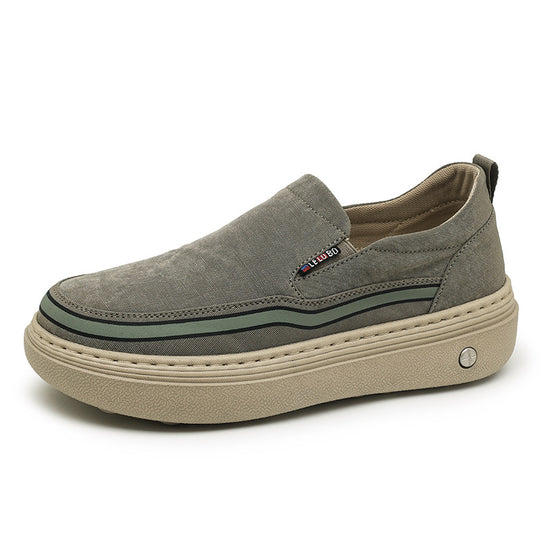 Damen Bequeme Slip-On Schuhe mit elastischen Einsätzen R&B