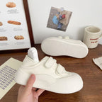 Damen Slip-On Sneakers mit verstellbaren Klettverschlüssen und dämpfender Sohle R&B