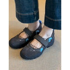Damen Komfortable und stilvolle Klettschuhe