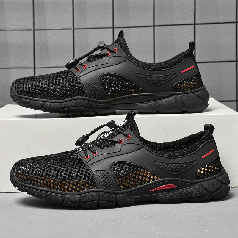 Unisex Atmungsaktive Freizeit-Sneaker mit rutschfester Sohle R&B