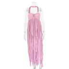 Damen Maxi-Kleid im Vintage-Stil