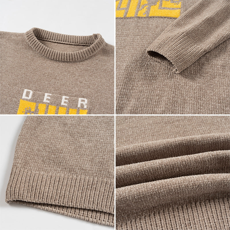 Herren Pullover mit einzigartigem Tiermotiv und hohem Tragekomfort