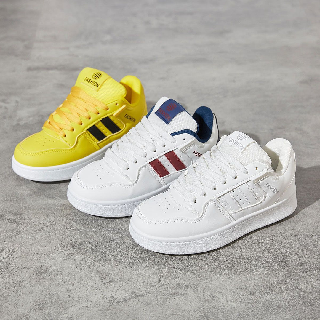 Damen Freizeitsneaker mit sportlicher Silhouette und atmungsaktiver Oberflächenstruktur R&B
