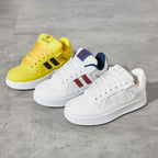 Damen Freizeitsneaker mit sportlicher Silhouette und atmungsaktiver Oberflächenstruktur