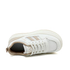 Damen sportliche Plateau-Sneaker mit atmungsaktivem Mesh-Obermaterial und dämpfender Sohle R&B