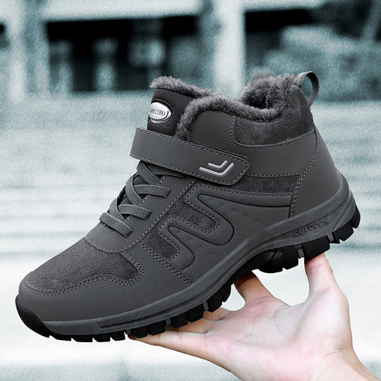 Damen Winterliche Trekkingstiefel mit rutschfester Sohle und isolierendem Futter R&B