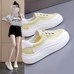 Damen Trendige Chunky Sneaker mit atmungsaktivem Netzmaterial und stabiler Sohle R&B