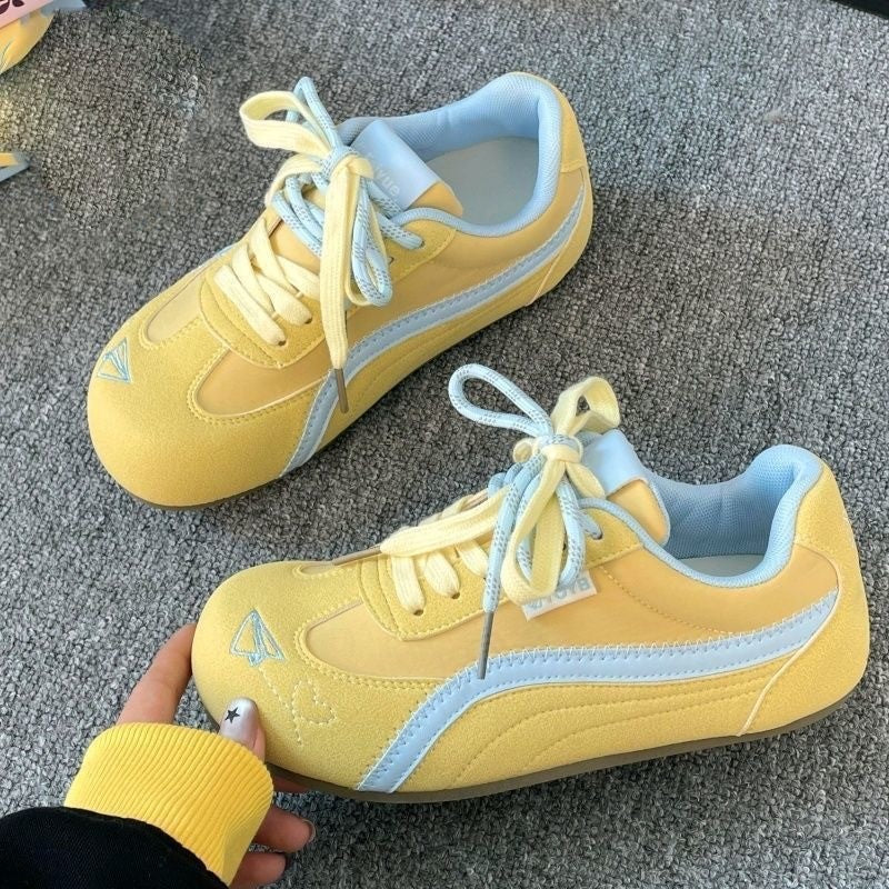 Damen Sportliche Sneaker mit atmungsaktiver Oberflächenstruktur und flexiblem Komfortdesign R&B