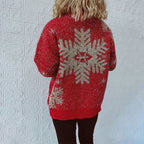 R&B | Weihnachtlicher Strickpullover Mit Festlichem Motiv