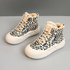 Damen modische High-Top Sneakers mit kuscheligem Innenfutter R&B