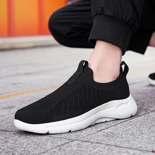 Damen Atmungsaktive Slip-On Sneakers mit rutschfester Sohle R&B
