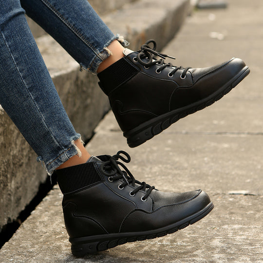 Damen Hochwertige Winterstiefel mit warmem Fleece-Futter und rutschfester Sohle R&B