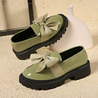 Damen Clogs mit voluminösem Schleifen-Design und rutschfester Sohle R&B