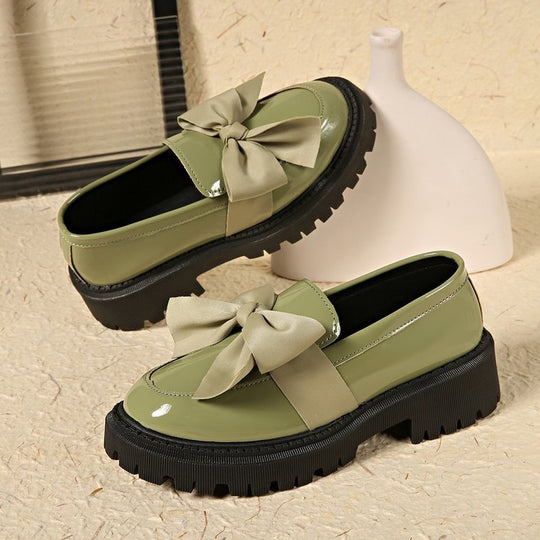 Damen Clogs mit voluminösem Schleifen-Design und rutschfester Sohle R&B