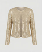 Damen Strickjacke mit Glitzereffekt – R&B