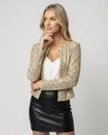 Damen Strickjacke mit Glitzereffekt – R&B