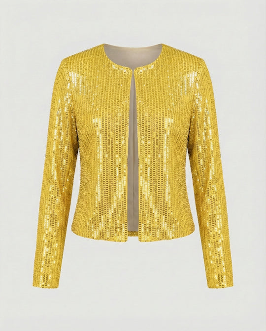 Damen Strickjacke mit Glitzereffekt – R&B
