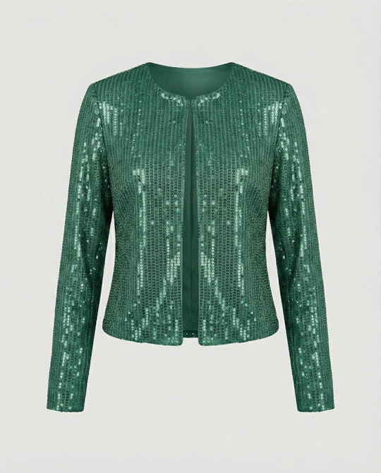 Damen Strickjacke mit Glitzereffekt – R&B