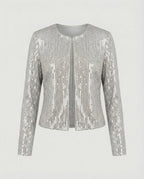 Damen Strickjacke mit Glitzereffekt – R&B