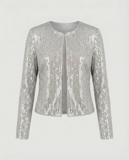 Damen Strickjacke mit Glitzereffekt – R&B