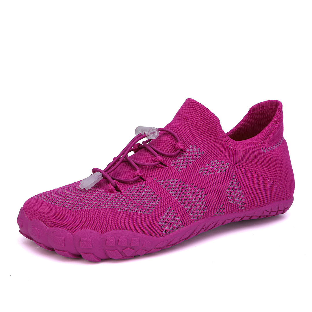 Damen Aqua-Schuhe mit elastischem Schnellschnürsystem und rutschfester Sohle R&B