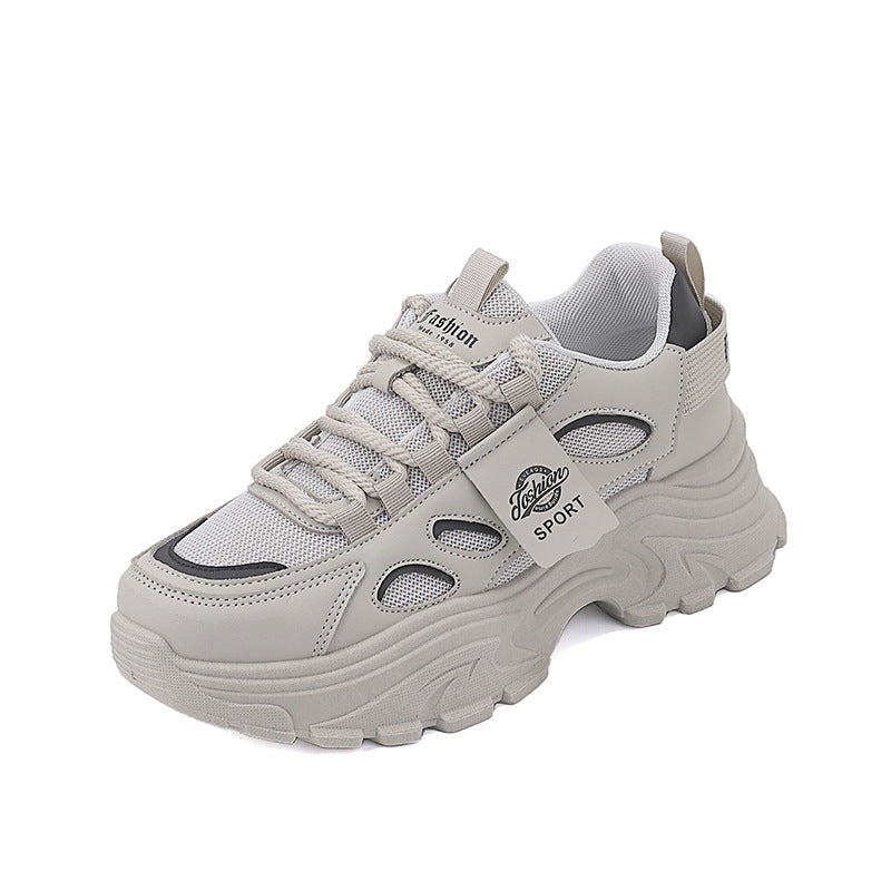 Damen sportliche Chunky Sneakers mit rutschfester Sohle und innovativem Design R&B