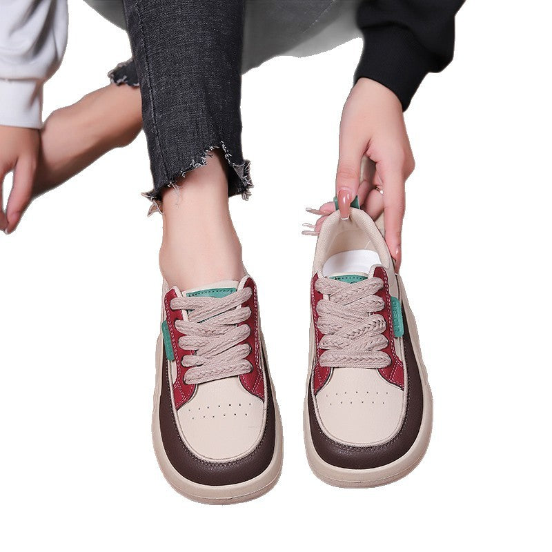 Damen Komfortable Sneaker mit dämpfender Sohle und modischem Design