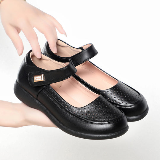 Damen Komfortable Mary Jane Ballerinas mit elegantem Verzierungsdetail R&B